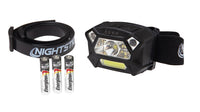 NIGHTSTICK Dual-Light Headlamp w/Motion Sensing Activation