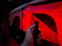 NIGHTSTICK Dual-Light Tactical Flashlight With Red Flood