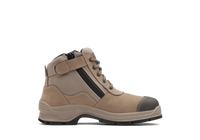 Blundstone Stone-Nubuck lightweight side zip