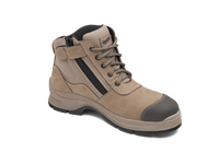 Blundstone Stone-Nubuck lightweight side zip