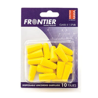 Frontier Foam Ear Plugs 10 Pkt
