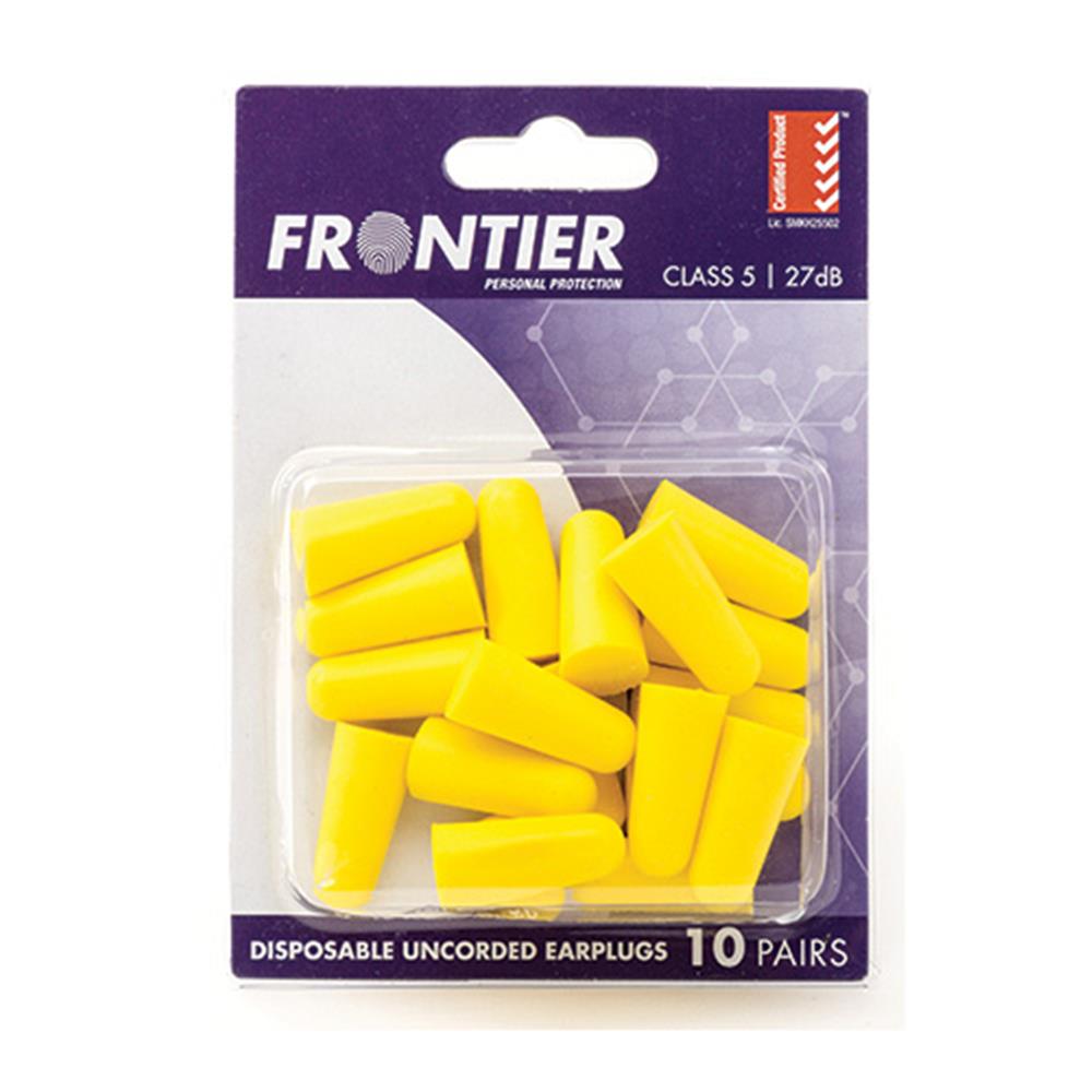 Frontier Foam Ear Plugs 10 Pkt