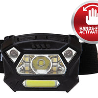 NIGHTSTICK Dual-Light Headlamp w/Motion Sensing Activation