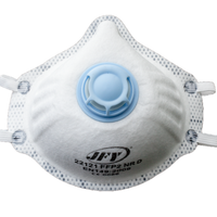 Disposable P2 Valved Active Carbon Dust Mask Box of 12