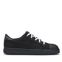 JOHN BULL VIPER Black nylon lace up shoe