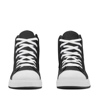 JOHN BULL PYTHON Black with White sole nylon canvas lace up Boot