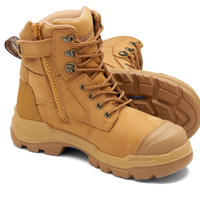 Blundstone ROTOFLEX XHD Wheat zip sided safety boot