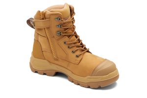 Blundstone ROTOFLEX XHD Wheat zip sided safety boot