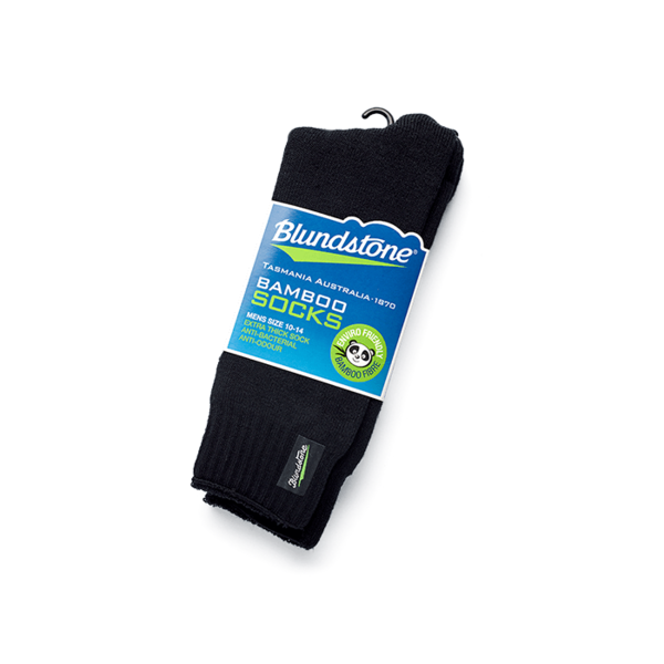 BLUNDSTONE Bamboo Black Socks