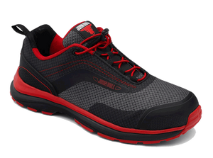 JOHN BULL Leopard Red & Black Jogger safety shoe