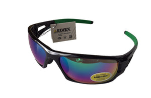 ELVEX IMPACT Rimfire sunglasses Green Mirror